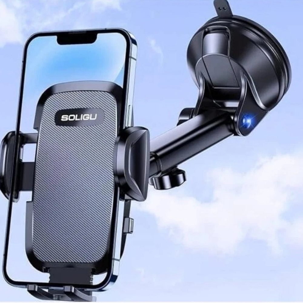 SOLIGU Universal Adjustable Cell Phone HOLDER Car Mount